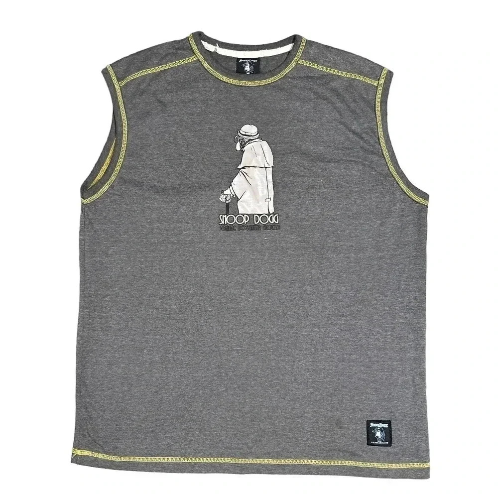 Vintage Y2K Snoop Dogg Clothing Company Doggfather Tank Top Shirt  Mens Large